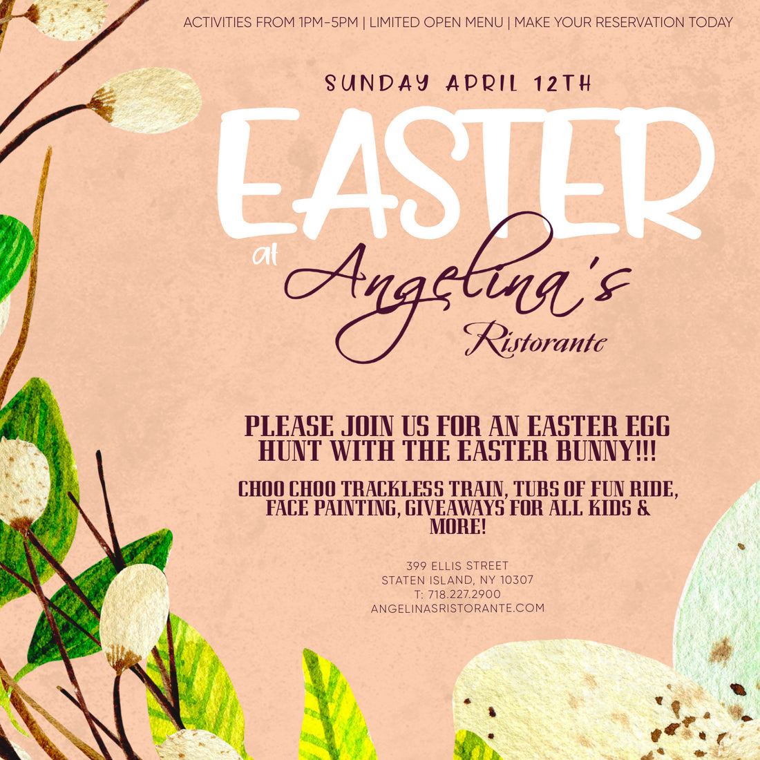 Easter at Angelinas